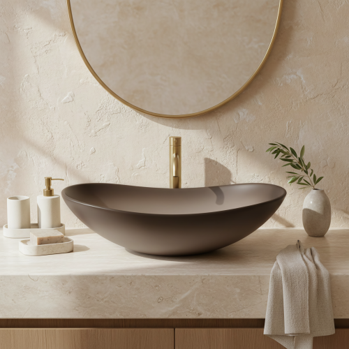 Lavabo Da Appoggio Rea Royal Ombre 1