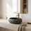 Lavabo Da Appoggio Rea Mika Gabro Black 1
