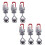 Pull  Clamp 6PCS Pull Action  Adjustable Toggle Clamp 150Kg 330Lbs Holding Capacity 1