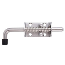 1Pcs 304 Stainless Steel 6.5inch Spring Pin  Lock Assembly for Doors Cabinets and Utility Trailer Gate - Heavy Duty