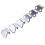 Pull  Clamp 6PCS Pull Action  Adjustable Toggle Clamp 150Kg 330Lbs Holding Capacity 3