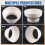Ventilation Pipe Reducer Adapter Pipe Air Duct Adapter Pipe Connector for Inline Ventilation System(200-150mm) 6