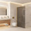 Παραβάν Ντους Rea Flexi Grey / Gold 120 4