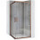 Καμπίνα Ντους Rea City 90x90 Brush Copper Χωρίς ντουζιέρα 5