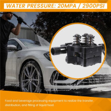 2500W 2900PSI Haute Pression Auto-AmorçAnte Pompe à Eau à Membrane Laveuse Machine de Nettoyage PulvéRisateur de Pompe de Lavage de Voiture