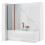 Bathtub Screen Rea Agat-2 80 Brush Copper 1