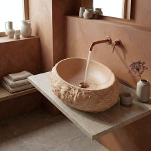 Countertop Basin Rea Mika Light Terracotta