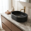 Lavabo Da Appoggio Rea Nicoletta Black 1