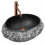 Lavabo Da Appoggio Rea Mika Gabro Black 2