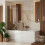 Rea Elegant Brush Copper 80 Screen Για Μπανιέρα 3