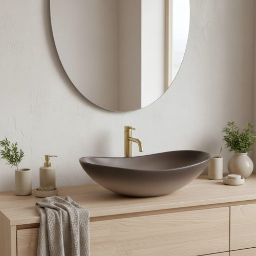 Lavabo Da Appoggio Rea Royal Ombre 2