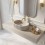 Lavabo Da Appoggio Rea Margaret Beige 5