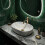 Νιπτήρας Rea Amelia Ruststone 48 (48 X 34.5 X 13.5 Εκ) 5