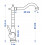 Bathroom Faucet Rea Bona Brush Copper High 8