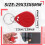50Pcs 125 Khz Proximity ID Card RFID Keyfob Access Control Key for Door Entry Access Control System TK4100 7