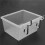 12 Pieces Pegboard Plastic Bins Kit - Pegboard Bins with Hooks - Pegboard Accessories Workbench Bins Fits to Peg Board 5