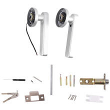 Door Lock Keyless Entry Door Lock Keypad Door Lock with Handle, Fingerprint Door Lock with Tuya APP WiFi Control