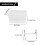 12 Pieces Pegboard Plastic Bins Kit - Pegboard Bins with Hooks - Pegboard Accessories Workbench Bins Fits to Peg Board 8