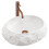 Countertop Basin Rea Mika Ivory 9