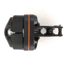 35mm 1 3/8 inch Single Swivel Shackle/Ring/Clamping Set Marine Bearing Pulley for Sailing Dinghy BP-3522F