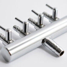 6 Way Air Splitter Valve Aquarium Fish Tank Air Pump Flow Splitter Distributor Pump Valve Tap Lever Control Valve