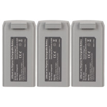 Battery Pack 2400mAh 7.7V Lithium Ion Extended Flight Time for DJI Mini 2 and Mini SE 3pcs Set