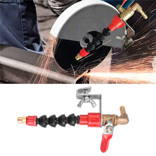 Dust Remover Water Sprayer System Nozzle Coolant Misting Dust-Proof for Brick Tile Cutting Machine Angle Grinder 2Pcs 2