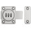 Mechanical Keyless Cabinet Lock, Swivel Drawer Lock Combination Lock, Combination  File Cabinet Lock (Silver) 2