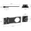 Keyless Combination Lock -3-Digit Combination Lock for Cabinet Doors - Twist Knob Hasp  Lock with Password Code 7