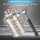 2PCS Fully Automatic Water Level Control Float Valve, Stainless Steel  Floating  Valve -1/2In side Water Intake 4