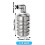 2PCS Fully Automatic Water Level Control Float Valve, Stainless Steel  Floating  Valve -1/2In side Water Intake 7