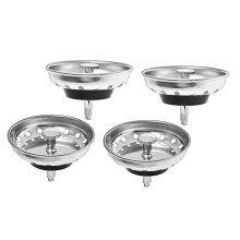 4 Pieces of Drain Filter Sink Plug, Filter Water Sealing Umbrella, Kitchen Sink Plug Cover, Plug Sealing Cover