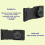 Keyless Combination Lock -3-Digit Combination Lock for Cabinet Doors - Twist Knob Hasp  Lock with Password Code 6