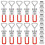 10Pcs Toggle  Clamp, 304 Stainless Steel Pull Hasp Latches, Quick Release Hand Tool Toggle Clamp 1