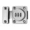 Cabinet Door  Keyless Combination Lock Cabinet Mechanical 3-Digit Passcode Cabinet Lock for Kitchen Cabinet Silver 6