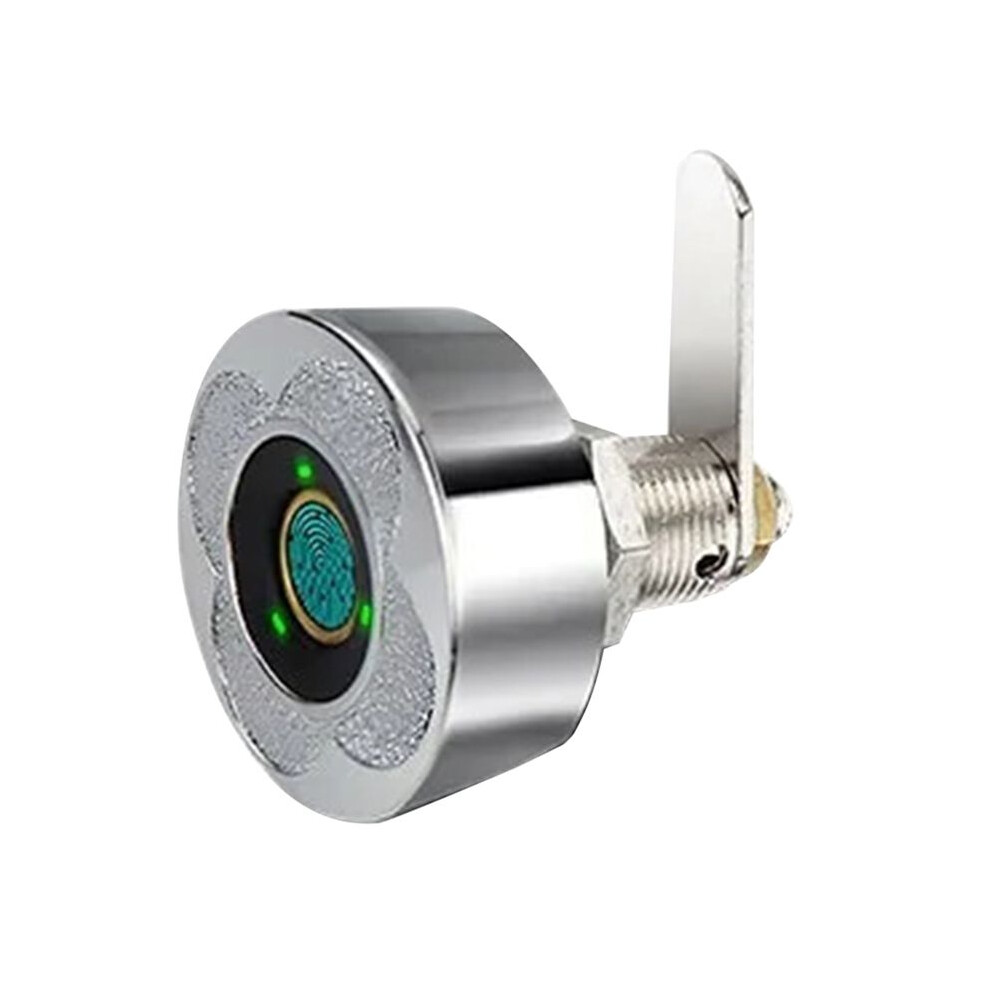 Exogio Fingerprint Drawer Lock - Electronic Double Door Cabinet Security Suitable For Wardrobes Shoe Cabinets Mailboxes B