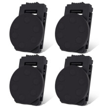 4pcs Tool Holster Belt Clip Magnetic Tool Holster with Belt Clip-Magnetic Tool Holder for Belts for Screwdrivers