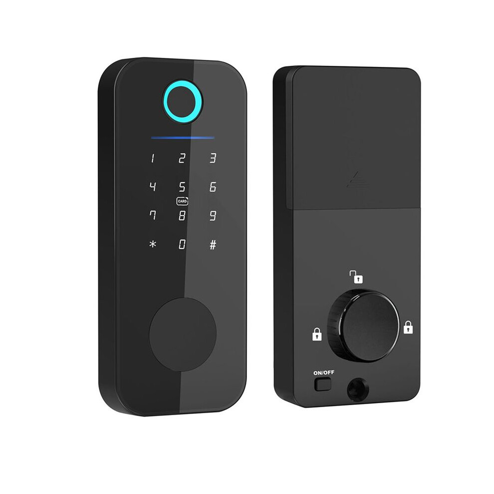 Tuya App Remote Control Door Lock Deadbolt With Keys Fingerprint Lock Electronics Digital House Electronic Lock 6133606792100