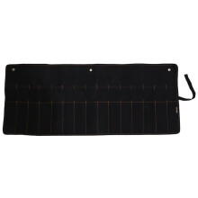 Meißel-Hängetasche, Canvas-Tasche, Werkzeugrollenhalter, Schraubenschlüsseltasche, 15 Taschen für Messer, Hämmer, Hohleisen,