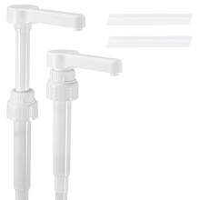 Upgraded High-Output Gallon Pump Dispenser, 2pcs Heavy-Duty Leak Proof Large Resin Pump Dispenser 30CC