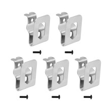 5 St Resistance Electric Drill Bältesklämma Ersättningskrokar Verktygshållare för Impact Drills Verktygsbälteshållare Clip
