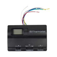 83303862 Vägg Digital Termostat RV Termostat Byt Ut Delar Professionell Temperaturjustering för Termostat Svart