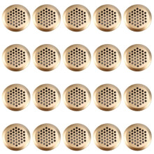 Double-Sided Circular Air Vent Furniture Cabinet Shoe Cabinet Circular Air Vent for Ventilation and Heat Dissipation