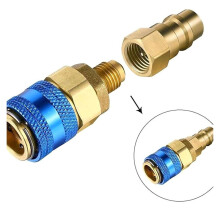 R134a Conversion Kits Air Conditioners Filling Valves Fittings Port Adapter Retrofits Quick Disconnect Couplers