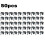50st Sprutmunstycke för Flaskor, Byte Av Sprutflaskmunstycke Passar 8, 10, 16, 24, 32 Oz Plast- och Glasflaskor 2