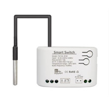 WiFi Temperature  Passive Dry Contact Relay Thermostat Monitor Temperature Sensor A