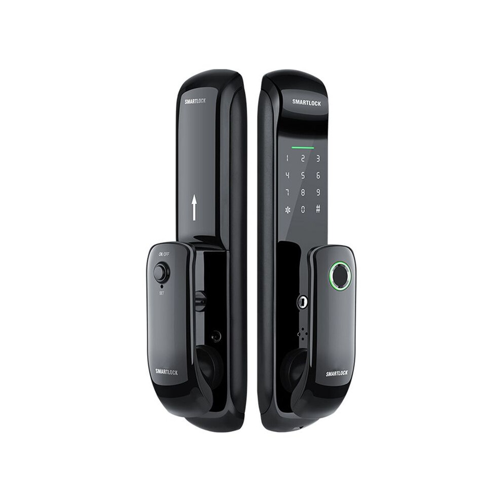 Tuya Locks Fully Automatic Electronic Door Lock With Biometric Fingerprint Lock Rfid Card Password Key Unlock 6033792951957