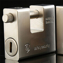Heavy Duty Armoured Padlock Security Lock Container Warehouse 4 Keys 94MM