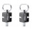 Trailer Gate , Spring  Lock, Weld  5/8inch Spring  Assembly with Plain Tube 2 Pack 2