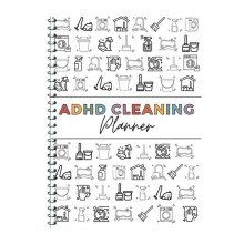 Schema för Hushållsstädning Årlig Städchecklista Planner, Housekeeping Check List Planner & Organizer